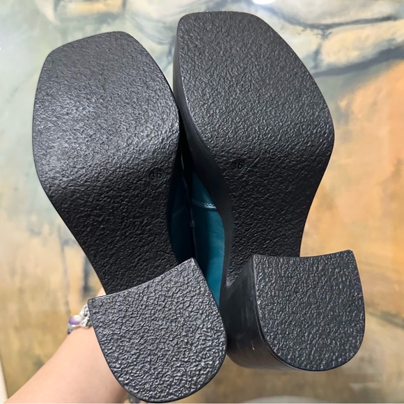 🌸FREE PEOPLE🌸 Zoe Platform Loafer in Jade Size: 36 - Picture 11 of 11